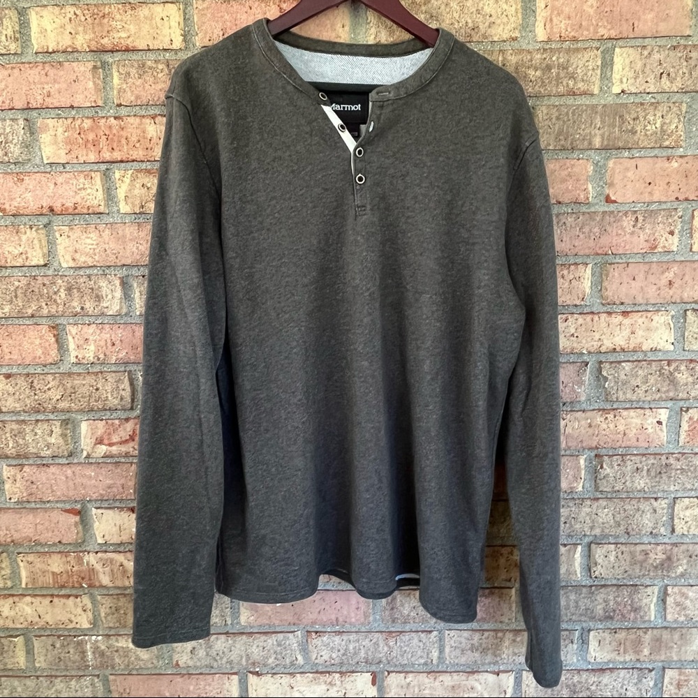 Marmot Long Sleeve Henley Style Shirt